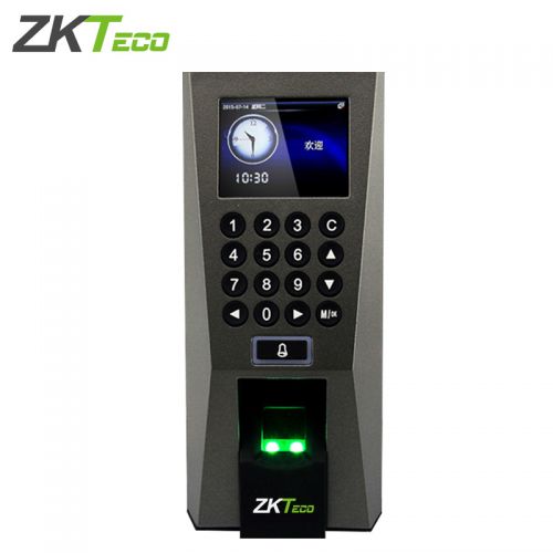 中控智慧（ZKTeco） 熵基中控F18指紋門禁鎖中控考勤機(jī)打卡一體機(jī)指紋鎖辦公樓ZKT門禁 機(jī)器標(biāo)配